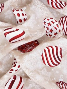 Vianočný behúň Ozdobený sen - 40 × 140 cm