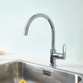 GROHE Start Flow páková drezová batéria, výška výtoku 207 mm, chróm, 31555001