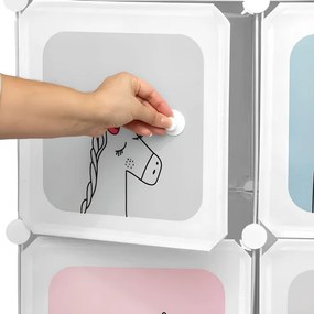 Detská modulárna skriňa ESLA