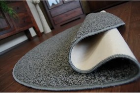 Koberec kruh GLITTER popol