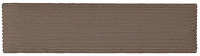 Čalúnený nástenný panel FRAME LINCOLN 15x60 cm Farba: Hnedá