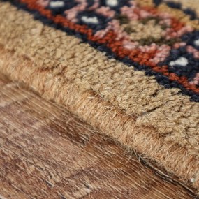 Asra, Kusový ručne tkaný koberec Mir cream, 90x160, béžová, obývacia izba