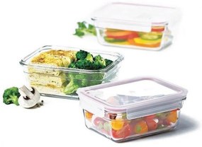 GLASSLOCK SKLENENÁ NÁDOBA DO MIKROVLNNEJ RÚRY 460 ML