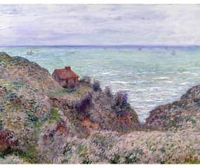 Reprodukcia obrazu Claude Monet - Cabin of the Customs Watch, 50 × 40 cm