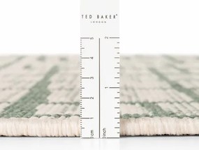 Koberec Ted Baker Haringey Crouch zelený / biely kruh