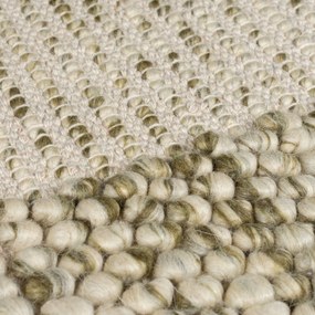 Flair Rugs, Kusový koberec Bobble Wool Green, 120x170, zelená, obývacia izba