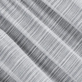 ZÁCLONA ARIA NA PÁSKE 140X300 CM SIVÁ