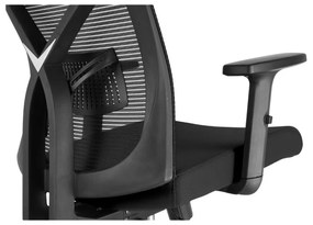 Kancelárska ergonomická stolička Neoseat DIBERTI — čierna, nosnosť 150 kg