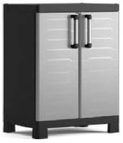 KIS Skriňa DETROIT nízka 65 cm, sivá