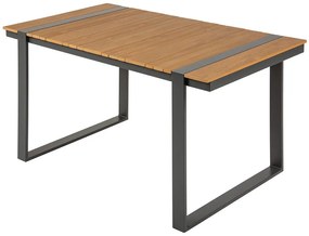 Dizajnový záhradný stôl Gazelle 123 cm Polywood