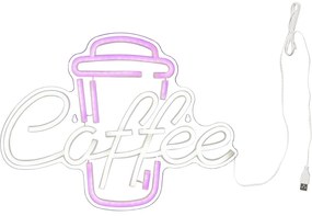 Ružová LED neónová svetelná dekorácia 5 W Plexy – Star Trading