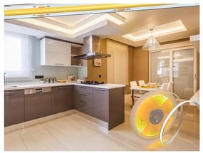 ECOLIGHT COB LED pásik 35W - 24V - 320 - 5M - 6000k - studená farba + diaľkový ovládač