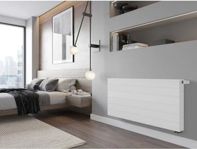 Mexen, Panelový radiátor Mexen Line CVL22 600 x 1300 mm, spodné pripojenie, 2057 W, biely - W622L-060-130-00