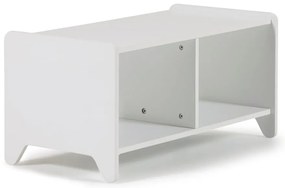 Biela detská knižnica Kave Home Nunila, 78 x 38 cm