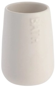 Kúpeľňový pohár Attolico, biela, 450 ml