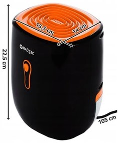 Odvlhčovač sušič vzduchu DH-800 22W čierna