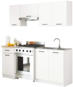 Horná kuchynská skrinka OLIWIA W80 H580 biela