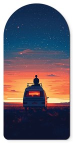 drevko |  Obraz Pod hviezdami  80 x 39 cm