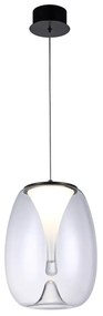 Dizajnový luster Pamela 27 chrome
