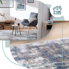 Koberec Agnella Lush Teers Popiel