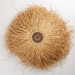 Brilagi - LED luster na lanku CERIA BOHO 1xE27/40W/230V priemer 60 cm rafia