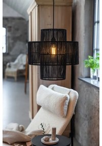 Markslöjd 108766 - Luster na lanku SOGA 1xE27/40W/230V čierna