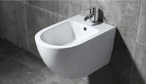 Závesný bidet REA CARLO MINI, biela