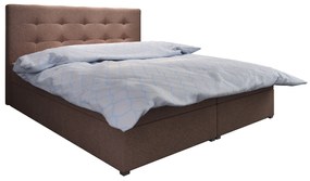 Manželská posteľ Boxspring 180 cm Fade 1 Comfort (tmavohnedá) (s matracom a úložným priestorom). Vlastná spoľahlivá doprava až k Vám domov. 1055875