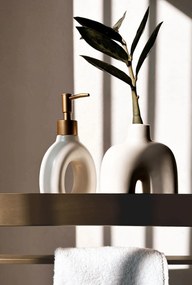 Rea Rea, kúpeľňová polica 60cm SF01, zlatá matná, REA-06003