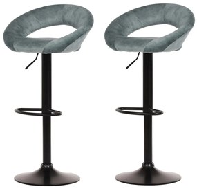 Súprava barových stoličiek AUB-822 BLUE4, 2 ks