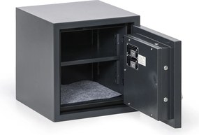 Ohnivzdorný nábytkový trezor s elektronickým zámkom, trieda S2, 450 x 440 x 435 mm