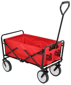 Zahradní vozík TYRS 145L červený