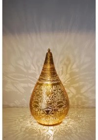 Orient lampa kovová Gold WIRE DROP Ø20*45