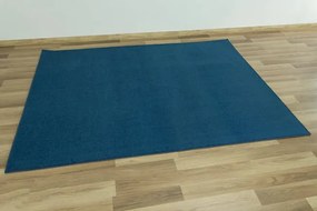 Metrážny koberec Spirit-twist 82 modrý