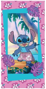 Bavlnená plážová osuška Lilo & Stitch – motív Jednoducho Havaj! - 100% bavlna - 70 x 140 cm