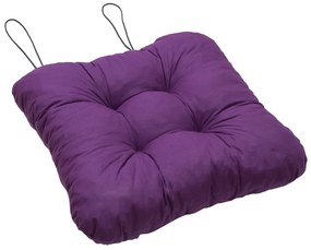 Podložka na stoličku Soft fialová