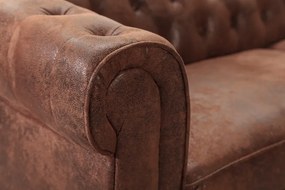 Rohová sedačka Chesterfield Vintage ľavá