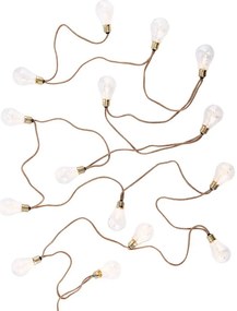 BULB LIGHTS Svetelná reťaz žiarovky 15 svetiel