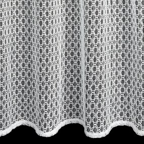 ZÁCLONA NA KRÚŽKOCH IZA 140X250 CM BIELA