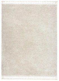 Kusový koberec Shaggy Berta krémový 120x170cm
