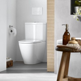 DURAVIT D-Neo WC misa kombi Rimless s hlbokým splachovaním, Vario odpad, 370 x 650 mm, biela, 2002090000