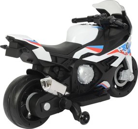 LEAN CARS Elektrická motorka na batériu BMW S1000RR 2156 biela