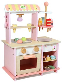 Aga4Kids Drevený stánok so zmrzlinou DS5657