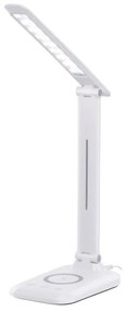 Immax 09107L - LED stmievateľná stolná lampa s bezdrôtovým nabíjaním QI LUMI LED/7W/230V biela