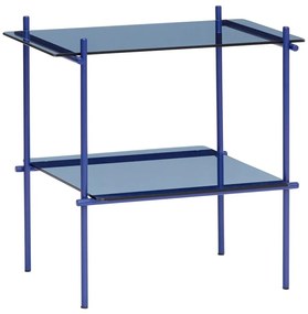 Odkladací stolík so sklenenou doskou Niche – Hübsch