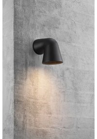 Nordlux - Vonkajšie nástenné svietidlo FRONT 1xGU10/28W/230V IP44 čierna