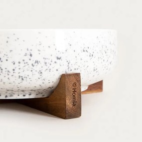 Servírovacia misa CAVIANO biela 774034