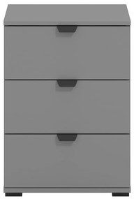 Nočný stolík Duerto 3F šedá 11009016