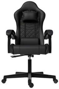 InternetovaZahrada Kancelárska stolička HyperSeat - čierna