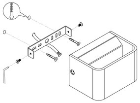 Eglo 98421 - LED Nástenné svietidlo SANIA LED/6W/230V